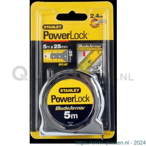 Stanley rolbandmaat PowerLock Blade Armor 5 m x 25 mm 0-33-514