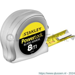 Stanley rolbandmaat PowerLock Blade Armor 8 m x 25 mm 0-33-527