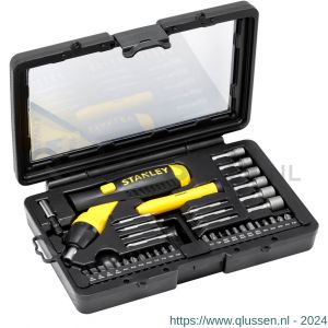 Stanley 40 delige pistoolgreep Ratel-Bit set 0-63-038