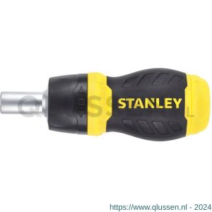 Stanley multibit Stubby schroevendraaier met ratel 0-66-358