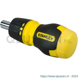 Stanley multibit Stubby schroevendraaier met ratel 0-66-358