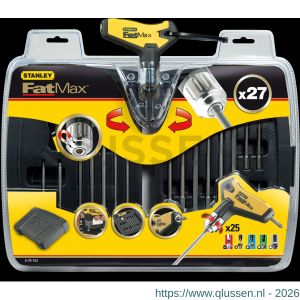 Stanley FatMax stiftsleutelset pistoolgreep met ratel 27 delig 0-79-153