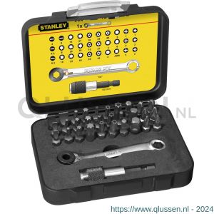 Stanley bitset Expert Pro 1/4 inch ringsteeksleutel 32 delig 1-13-905