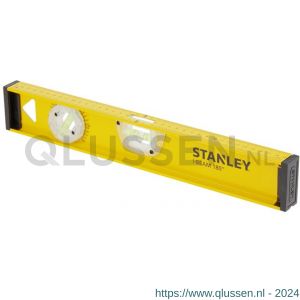 Stanley waterpas aluminium I-Beam 400 mm 2 libellen met 180 graden libel 1-42-919