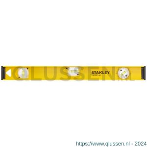 Stanley waterpas aluminium I-Beam 600 mm 3 libellen met 180 graden libel 1-42-920