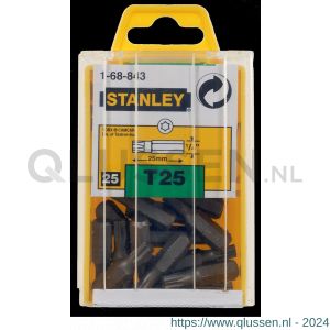 Stanley 1/4 inch schroefbit Torx T25 1-68-843