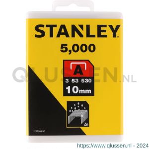 Stanley nieten 10 mm type A 5000 stuks 1-TRA206-5T