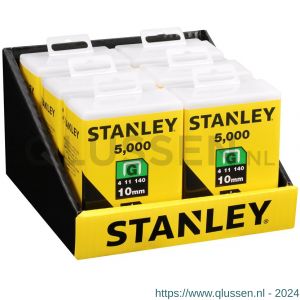 Stanley nieten 10 mm type G 5000 stuks 1-TRA706-5T