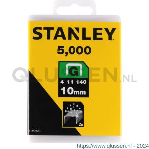 Stanley nieten 10 mm type G 5000 stuks 1-TRA706-5T
