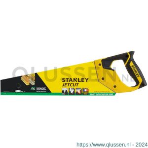 Stanley hout handzaag JetCut SP 380 mm 7 tanden per inch 2-15-281