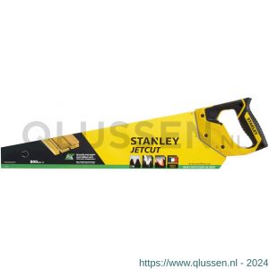 Stanley hout handzaag JetCut SP 500 mm 7 tanden per inch 2-15-288