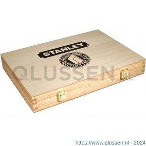 Stanley houtbeitelset Bailey 5 delig houten kist 2-16-217