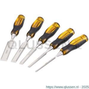 Stanley FatMax steekbeitelset 5 delig 6, 12, 18, 25 en 32 mm 2-16-271