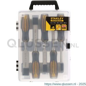 Stanley FatMax steekbeitelset 5 delig 6, 12, 18, 25 en 32 mm 2-16-271