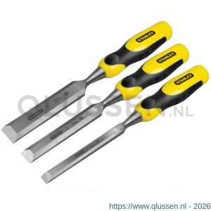 Stanley steekbeitelset Dynagrip 3 delig 12, 18 en 25 mm 2-16-883