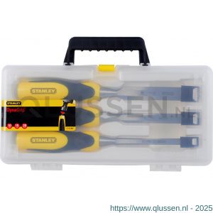 Stanley steekbeitelset Dynagrip 3 delig 10, 15 en 20 mm 2-16-887