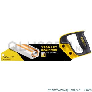 Stanley FatMax PVC handzaag 300 mm 11 tanden per inch 2-17-206