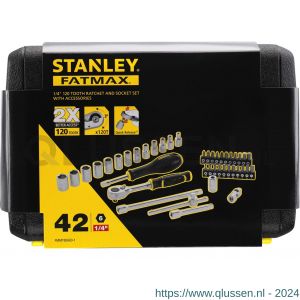 Stanley FatMax dopsleutelset 1/4 inch 42 delig FMMT82683-1