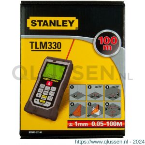 Stanley laserafstandsmeter digitaal TLM 330 100 m STHT1-77140