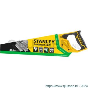 Stanley houtzaag Tradecut Universal 380 mm 8 tanden per inch STHT20348-1