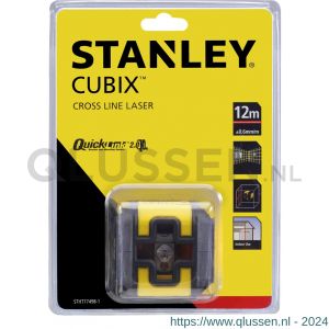 Stanley kruislaser Cubix rood STHT77498-1