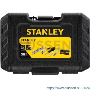 Stanley dopsleutelset 1/4 inch 38 delig STMT82828-1