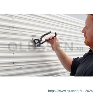 Stanley Track Wall garage workshop haak voor tuingereedschap STST82609-1