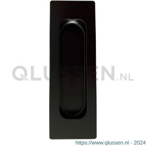 Henderson schuifdeurbeslag accessoires 501/B schuifdeurkom rechthoek 120x40 mm zwart C05.00280