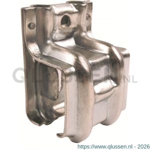 Henderson 1/290SLC schuifdeurbeslag 290 raildrager wand gesloten links staal voor rail 290 A01.02020