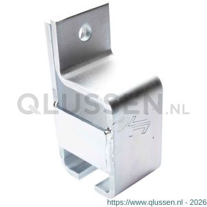 Henderson 1/307/SLC schuifdeurbeslag 307 raildrager wand gesloten links staal voor rail 307 A04.02030