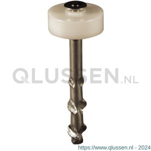 Henderson 126 schuifdeurbeslag ondergeleiding nylon ondergeleider in te storten met dook A11.07110