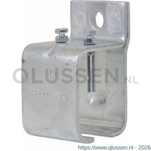 Henderson 1X/301S schuifdeurbeslag 301(H) verbindings raildrager wand staal voor rail 301(H) A02.02020