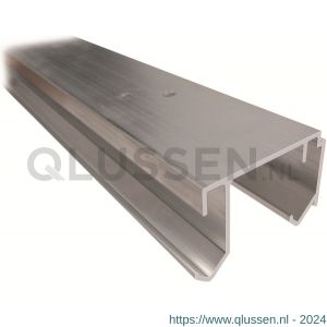 Henderson 20A/3000 schuifdeurbeslag Double Top bovenrail aluminium dubbel 3000 mm 45 kg B14.01050