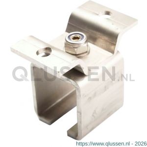 Henderson 4/290RVS schuifdeurbeslag RVS 290 raildrager plafondmontage RVS voor rail 290RVS A61.02050