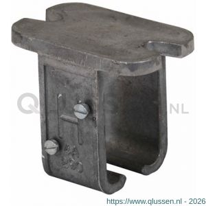 Henderson 4AX/290 schuifdeurbeslag 290 raildrager plafond verbinding aluminium voor rail 290 A01.02110
