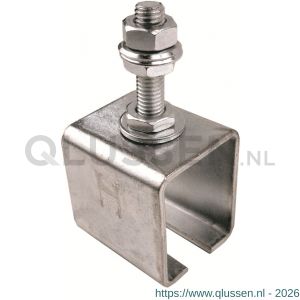 Henderson 4R/290S schuifdeurbeslag 290 raildrager plafond open staal voor rail 290 A01.02120
