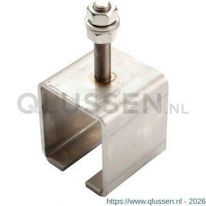 Henderson 4R/301RVS schuifdeurbeslag RVS 301 raildrager voor plafondmontage RVS voor rail 301RVS A62.02070