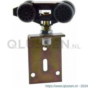 Henderson 53/280/18 schuifdeurbeslag 280-Husky hangrol voor 18 mm deur montage achterzijde B26.03060