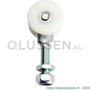 Henderson 56.5K/N schuifdeurbeslag 290 hangrol met draadeind tweewielig voor rail 290 A01.03150