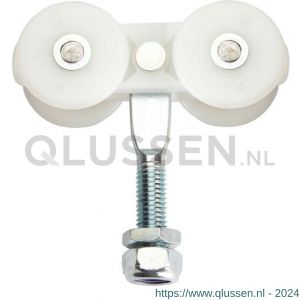 Henderson 56K/N schuifdeurbeslag 290 hangrol met draadeind voor rail 290 A01.03090