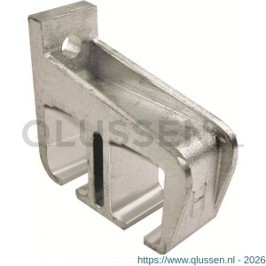 Henderson 5A/290 schuifdeurbeslag 290 raildrager wand dubbel open aluminium voor rail 290 A01.02180