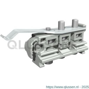 Henderson 601H schuifdeurbeslag 280-Husky Clipstop kunststof voor montage in rail 280(A) B26.00040