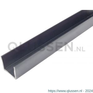 Henderson 94P/2500 vouwdeurbeslag Securefold ondergeleiderail U-profiel 2500 mm zwart C51.00310