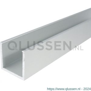 Henderson 94SC/2000 vouwdeurbeslag Securefold ondergeleiderail U-profiel 2000 mm aluminium geanodiseerd C51.00370