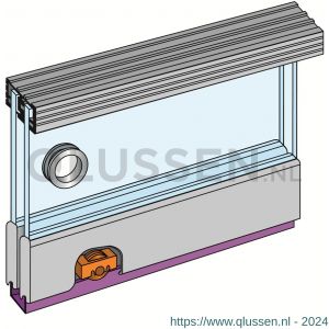 Henderson schuifdeurbeslag Zenith Z15/2 verpakte set 1500 mm B05.04095