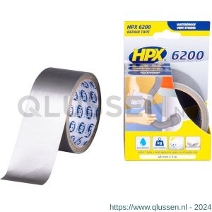 HPX Pantser reparatie tape zilver 48 mm x 5 m CB5005