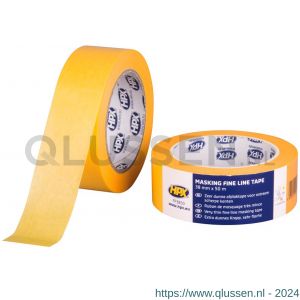 HPX Masking 4400 Fine Line afplaktape oranje 36 mm x 50 m FP3850