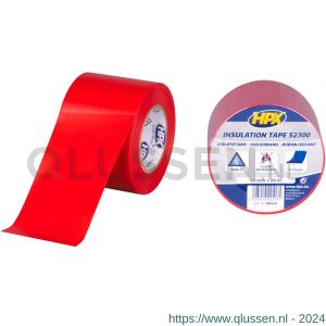 HPX PVC isolatietape rood 50 mm x 20 m IR5020