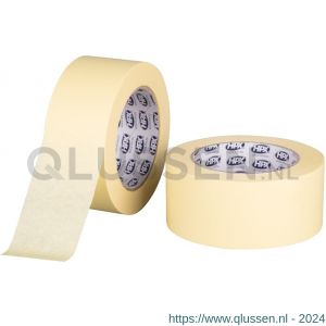 HPX Masking afplaktape 100 graden C crèmewit 50 mm x 50 m MT5050