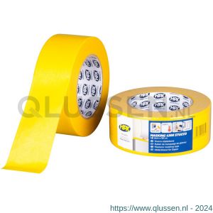 HPX Masking 4300 stucco afplakband masking tape geel 48 mm x 50 m MY4850